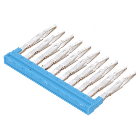 Punte cu Șuruburi 10 Piste Albastru Seria A | Electronic-mag.ro | Componente Electronice