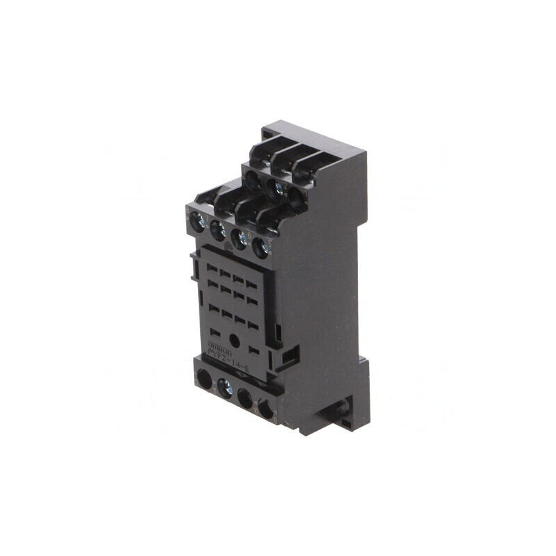 Stativ pentru Şină DIN cu Şurub Serie MY4 | Electronic-mag.ro | Componente Electronice