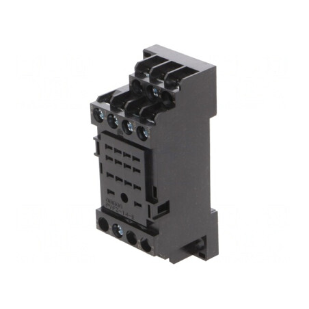 Stativ pentru Şină DIN cu Şurub Serie MY4 | Electronic-mag.ro | Componente Electronice