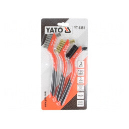 Perie Multifuncțională 180mm - Set 3 Buc. | Electronic-mag.ro | Componente Electronice