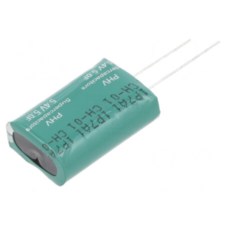 Supercondensator THT 5F 5,4VDC 5,3mm | Electronic-mag.ro | Componente Electronice