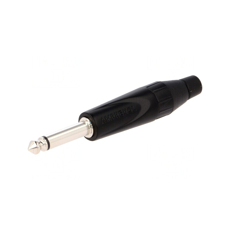 Mufă Jack 6.3mm Mono Drept pe Cablu Lipire | Electronic-mag.ro | Componente Electronice