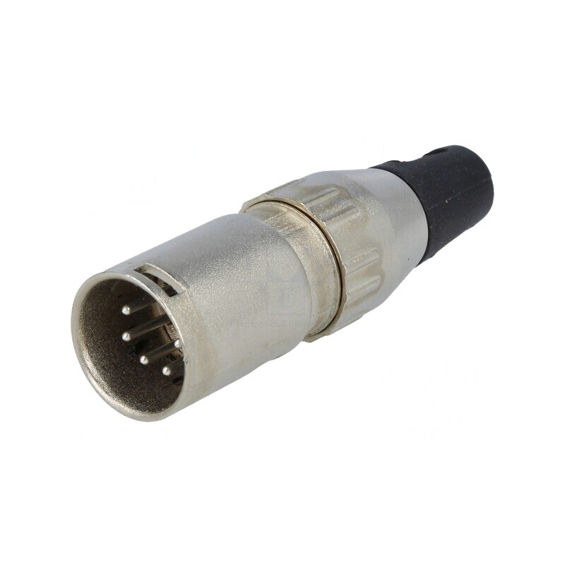 Mufă XLR 5-Pin Tată Drept pentru Cablu | Electronic-mag.ro | Componente Electronice