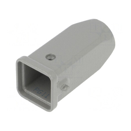Carcasă pentru conectori HDC D3A cablu drept | Electronic-mag.ro | Componente Electronice
