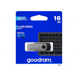 Stick USB 2.0 16GB Negru | Electronic-mag.ro | Componente Electronice