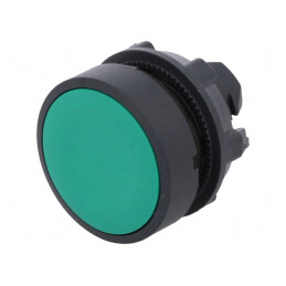 Comutator Apăsare Verde 22mm | Electronic-mag.ro | Componente Electronice