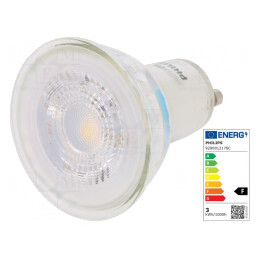 Lampă LED GU10 2.7W 3000K 225lm | Electronic-mag.ro | Componente Electronice