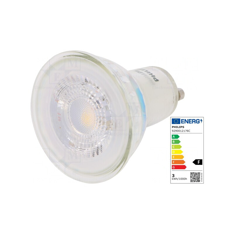 Lampă LED GU10 2.7W 3000K 225lm | Electronic-mag.ro | Componente Electronice Lampă LED GU10 2.7W 3000K 225lm | Electronic-mag.ro | Componente Electronice