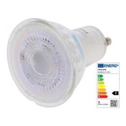 Lampă LED GU10 Alb Cald 2.7W 215lm 2700K | Electronic-mag.ro | Componente Electronice