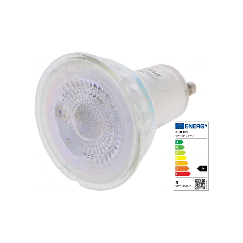 Lampă LED GU10 Alb Cald 2.7W 215lm 2700K | Electronic-mag.ro | Componente Electronice