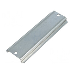 Şină DIN oţel 35mm x 7,5mm x 108mm pentru carcase | Electronic-mag.ro | Componente Electronice