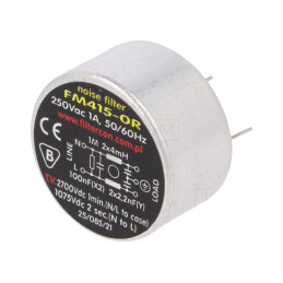 Filtru Anti-Interferențe 250VAC 100nF 2.2nF 4mH THT | Electronic-mag.ro | Componente Electronice