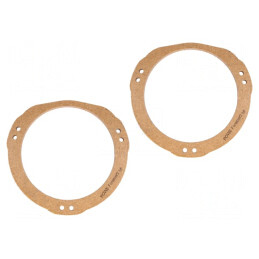 Distanțier MDF 130mm Subaru impregnat și lăcuit 2 bucăți