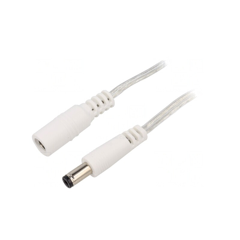 Cablu Alimentare DC 5,5/2,1 Mufă-Soclu 1m | Electronic-mag.ro | Componente Electronice Cablu Alimentare DC 5,5/2,1 Mufă-Soclu 1m | Electronic-mag.ro | Componente Electronice