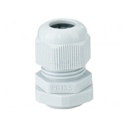 Garnitură de Etanșare Gri Deschis IP65 Poliamidă PG13,5 | Electronic-mag.ro | Componente Electronice