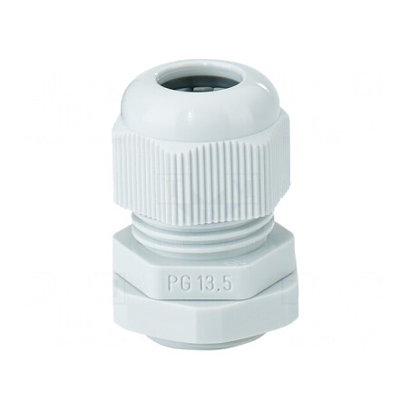 Garnitură de Etanșare Gri Deschis IP65 Poliamidă PG13,5 | Electronic-mag.ro | Componente Electronice
