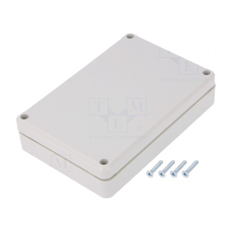 Carcasă Universală cu Bucşă din Alamă 80x120x27mm | Electronic-mag.ro | Componente Electronice