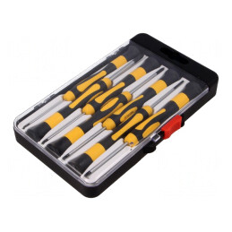 Set Şurubelniţe Precizie 7 Buc. Phillips şi Plată | Electronic-mag.ro | Componente Electronice