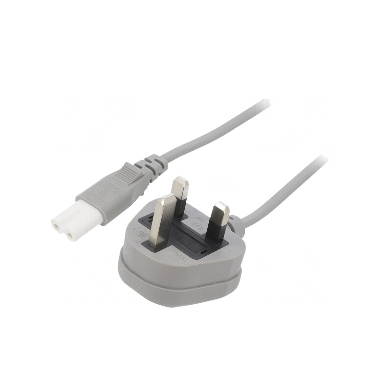 Cablu Alimentare 2x0.75mm² 3m Gri 3A | Electronic-mag.ro | Componente Electronice Cablu Alimentare 2x0.75mm² 3m Gri 3A | Electronic-mag.ro | Componente Electronice