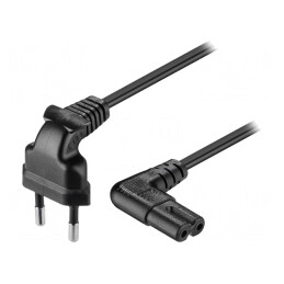 Cablu Alimentare 3m CEE 7/16 la IEC C7 | Electronic-mag.ro | Componente Electronice