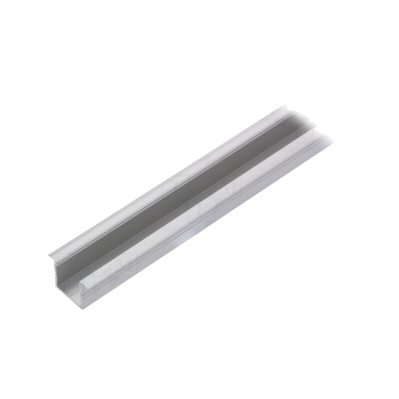 Profil Aluminiu Anodat 1m pentru Module LED Natural SMART-IN16 | Electronic-mag.ro | Componente Electronice