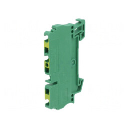 Conector Șine 2.5mm² 3 Pini Galben-Verde