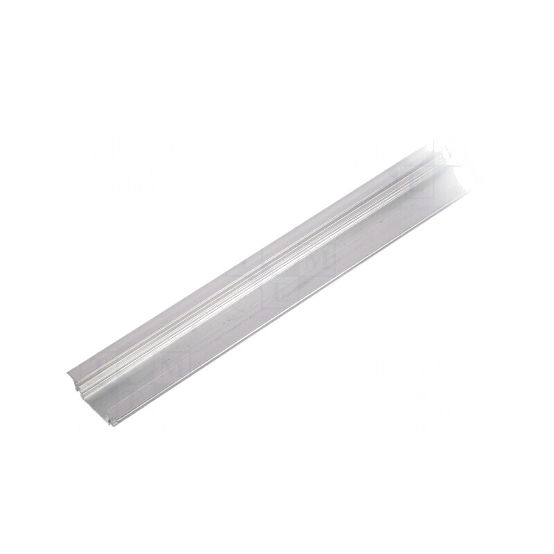 Profil Aluminiu Încastrat 2m pentru Module LED Natural GROOVE10 | Electronic-mag.ro | Componente Electronice