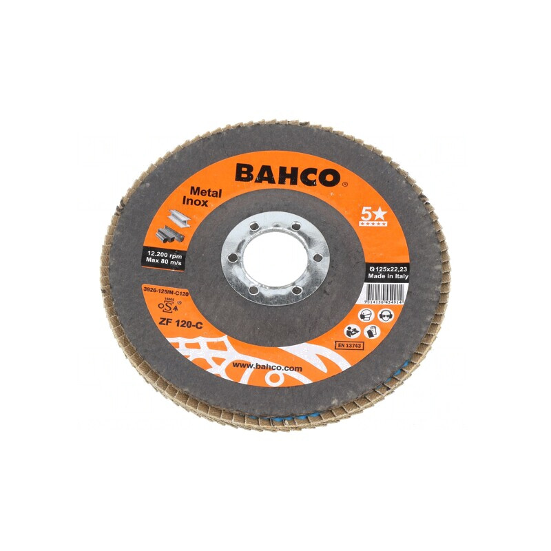 Disc de șlefuit cu lambouri 125mm 5* | Electronic-mag.ro | Componente Electronice