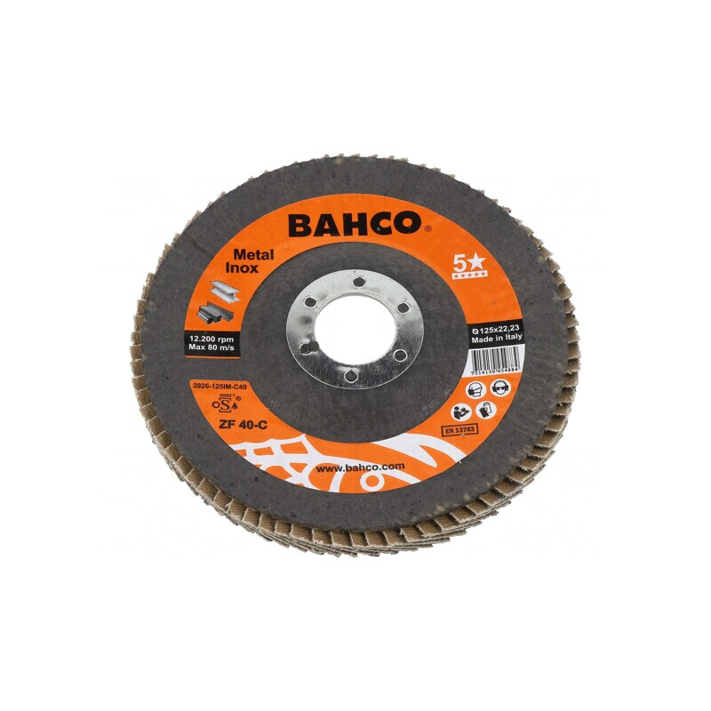 Disc de șlefuit cu lambouri 125mm 22,23mm 5* | Electronic-mag.ro | Componente Electronice