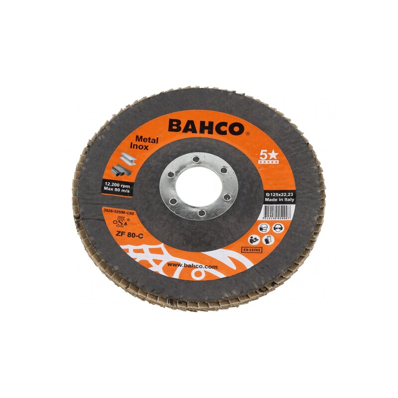 Disc de Șlefuit cu Lambouri 125mm 5* | Electronic-mag.ro | Componente Electronice