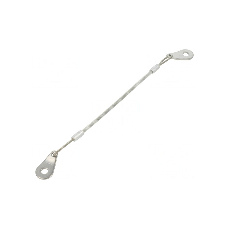 Cablu de Asigurare PVC Oțel Inoxidabil 150mm | Electronic-mag.ro | Componente Electronice