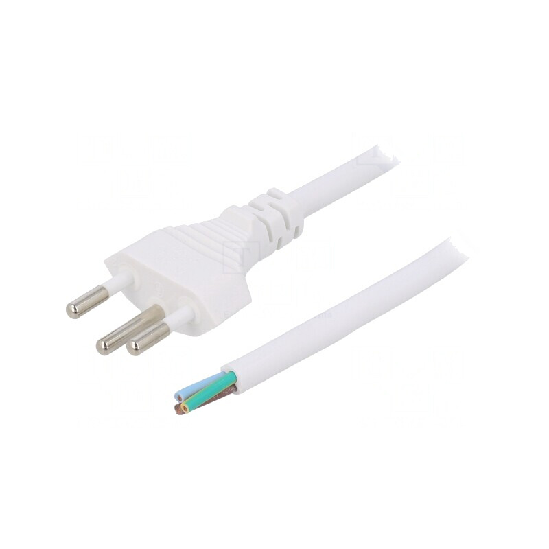 Cablu Electric 3x1mm2 Alb 3m 10A 250V | Electronic-mag.ro | Componente Electronice Cablu Electric 3x1mm2 Alb 3m 10A 250V | Electronic-mag.ro | Componente Electronice