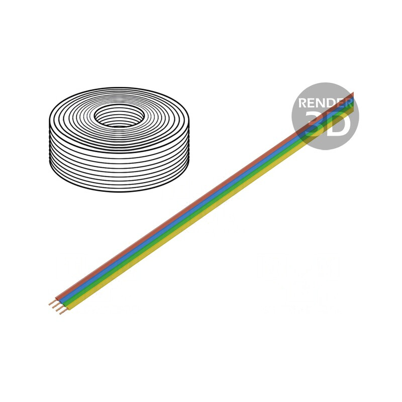 Cablu bandă FBK Toy 4x0,14mm2 5m | Electronic-mag.ro | Componente Electronice Cablu bandă FBK Toy 4x0,14mm2 5m | Electronic-mag.ro | Componente Electronice
