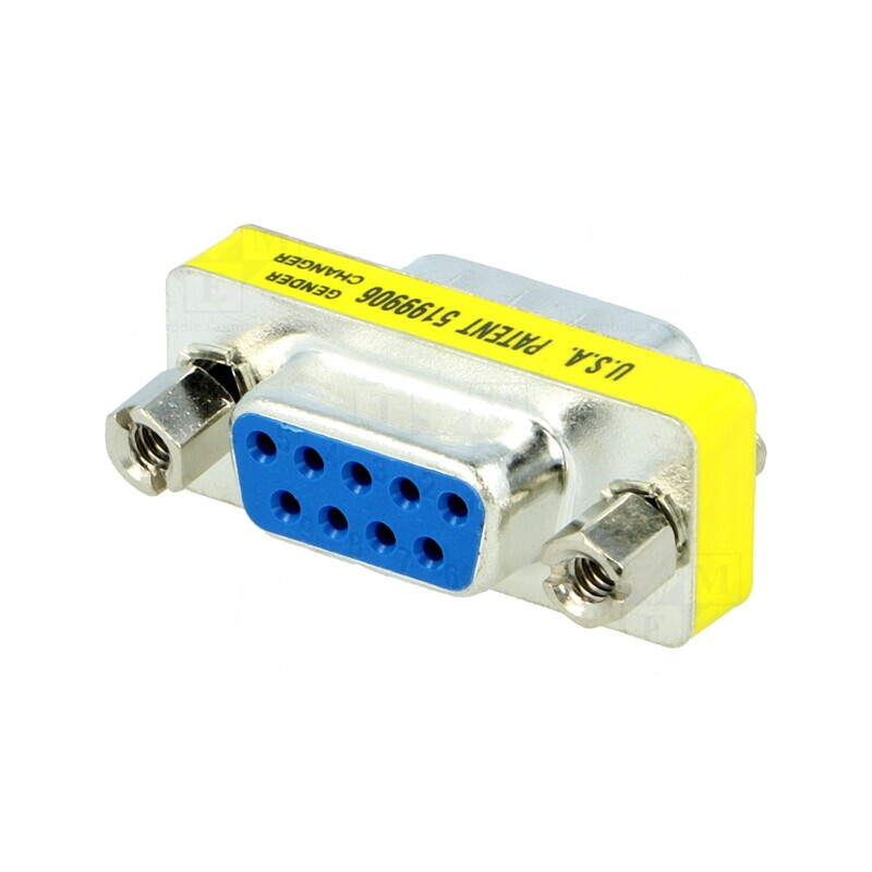 Adaptor D-Sub 9pin Tată-Mamă | Electronic-mag.ro | Componente Electronice