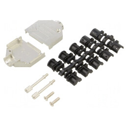 Carcasă pentru conectori D-Sub 15pin și HD 26pin | Electronic-mag.ro | Componente Electronice