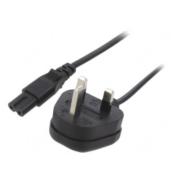 Cablu Alimentare 3m Negru 3A | Electronic-mag.ro | Componente Electronice
