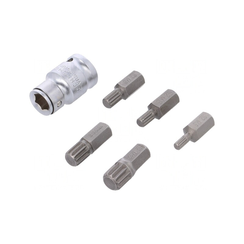 Set Capete Șurubelniță Spline 1/2" | Electronic-mag.ro | Componente Electronice