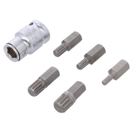 Set Capete Șurubelniță Spline 1/2" | Electronic-mag.ro | Componente Electronice