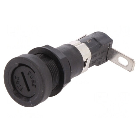 Clemă siguranțe cilindrice 5x20mm 16A 250V | Electronic-mag.ro | Componente Electronice