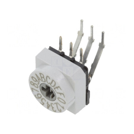 Întrerupător Codificare HEX/BCD 16 Poz THT 80mΩ | Electronic-mag.ro | Componente Electronice