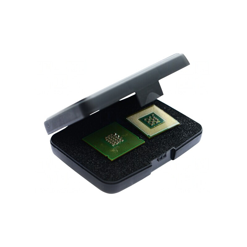 Suport ESD pentru Circuite Integrate 97x71x20mm Negru | Electronic-mag.ro | Componente Electronice