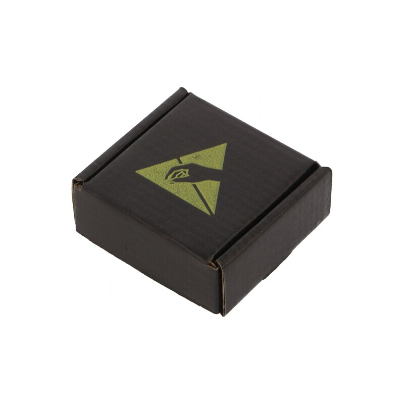 Cutie ESD cu Burete 60x60x25mm Carton Negru 100kΩ | Electronic-mag.ro | Componente Electronice