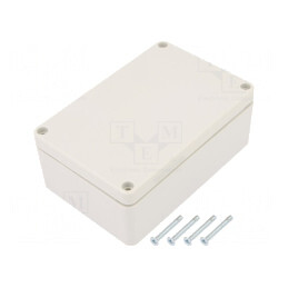 Carcasă Universală ABS Gri Deschis 70x105x40mm | Electronic-mag.ro | Componente Electronice