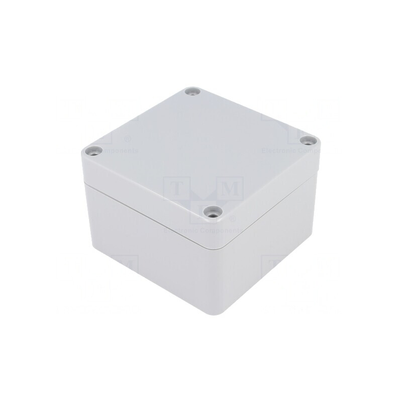 Carcasă Universală ABS Gri Închis IP65 80x82x55mm | Electronic-mag.ro | Componente Electronice