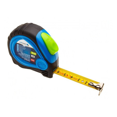 Ruletă de măsură 3m x 16mm Clasa II | Electronic-mag.ro | Componente Electronice