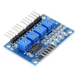 Adaptor Modul 4 Canale 3,3-5VDC 42x38mm | Electronic-mag.ro | Componente Electronice