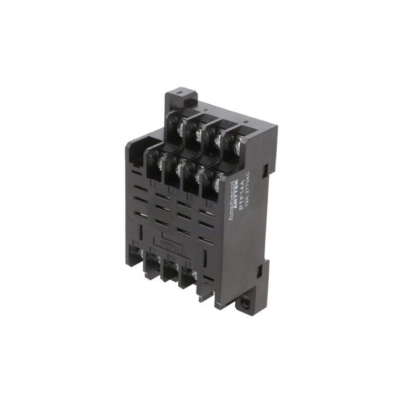 Stativ PIN pentru şină DIN cu şurub | Electronic-mag.ro | Componente Electronice