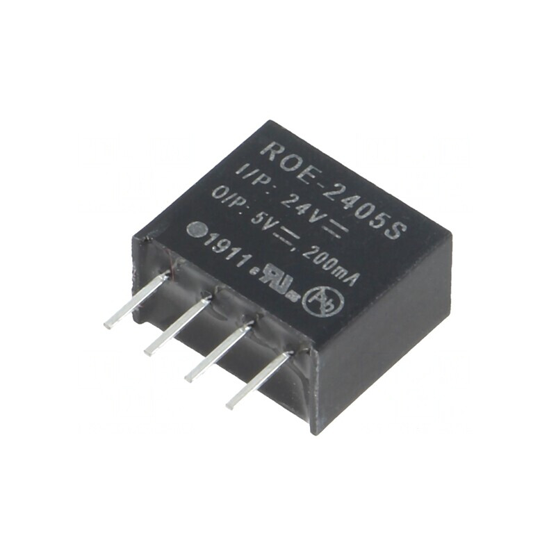 Convertor DC/DC 1W 24V la 5V 200mA | Electronic-mag.ro | Componente Electronice
