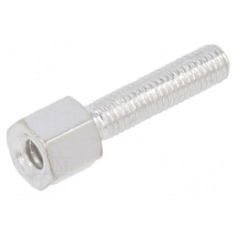 Piuliță distanțieră filetată oțel 4,6mm UNC4-40 | Electronic-mag.ro | Componente Electronice