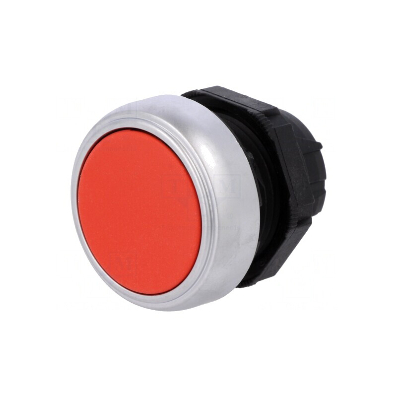 Comutator Apăsare 22mm Roșu Stabil | Electronic-mag.ro | Componente Electronice
